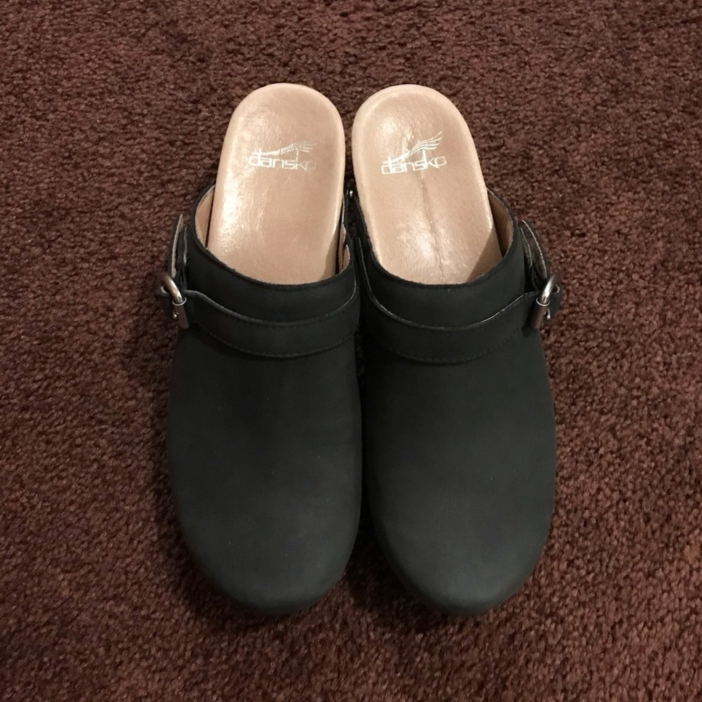 Dansko Marty Clogs Size 39 Black